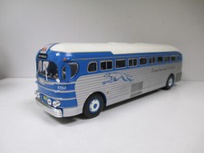 BUS CAR AUTOBUS AUTOCAR GMC PD 3751 Greyhound San Francisco USA de 1947 au 1/43
