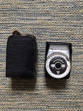 Soviet vintage light meter Leningrad 4. Film Exposure.  URSS