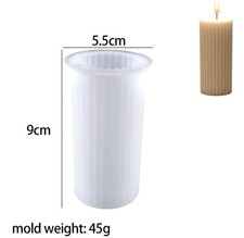 Moule À Bougie En Silicone