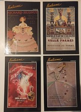 4 carte postale pub parfum non