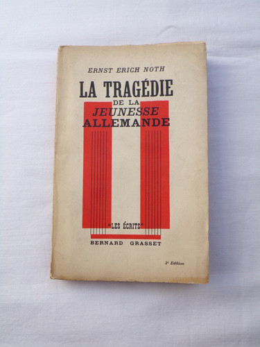 Tragédie la jeunesse - de,