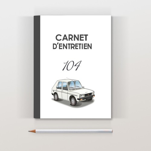 Carnet entretien peugeot 104 - d'entretien,