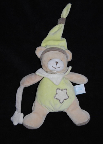 Doudou ours vert baby - 🐻doudou,