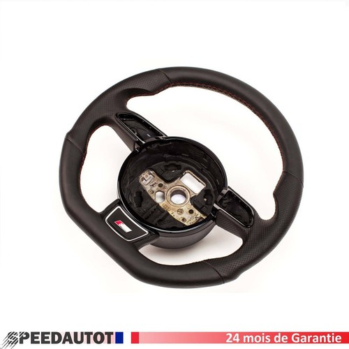 Volant aplati cuir audi - cuir, a3