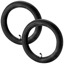 2x CHAMBRE A AIR 8 x 1 1/4" POUSSETTE TROTTINETTE  VÉLO ENFANT VALVE COUDÉE 45