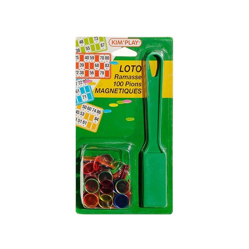 Jeu loto ramasse pions - ramasse,