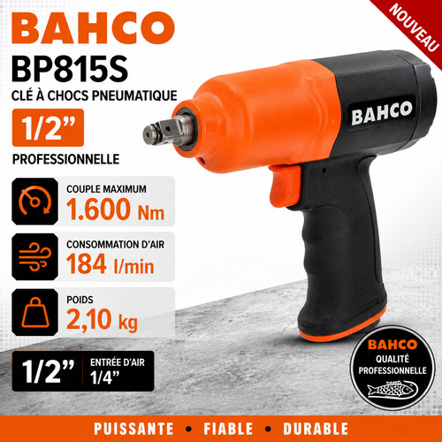 Bahco bp815s clé chocs - bp815s, à