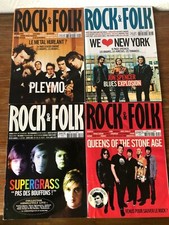 4x Revues ROCK AND FOLK Année
