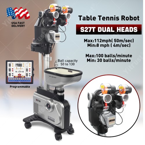 Table tennis robot ping pong - table,