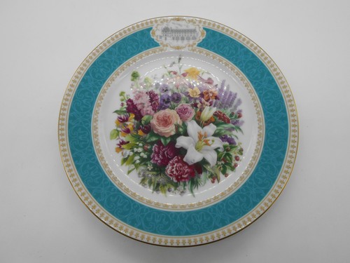 Assiette bouquet médicis - 12, )
