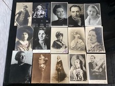 Divers Photos Dédicacée Chanteur Opéra Théâtre Baryton Ténor Musique