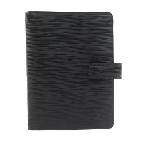 Auth LOUIS VUITTON Epi Agenda