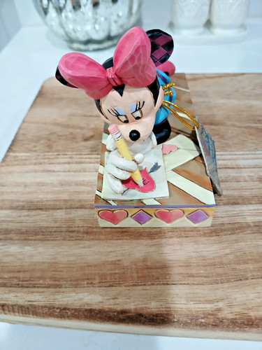Jim shore xoxo - shore, minnie