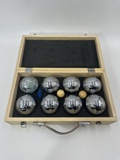 Vintage Chrome Petanque Boules