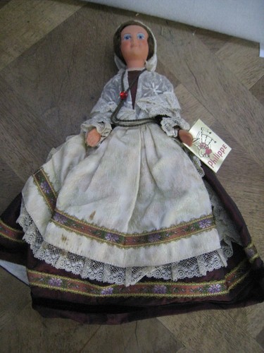 Poupée folklorique ancienne - ancienne, "