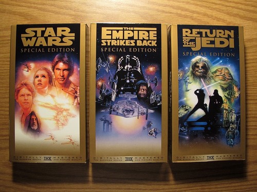 Star wars trilogy vhs 1997 - star,