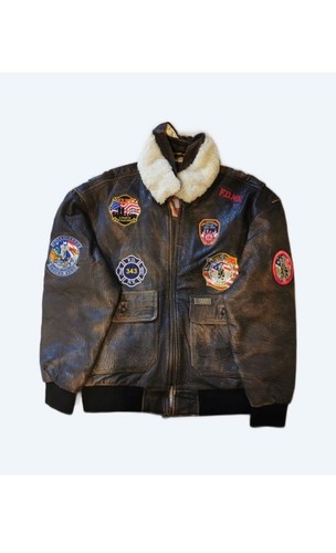 Blouson commémoratif cuir - blouson,