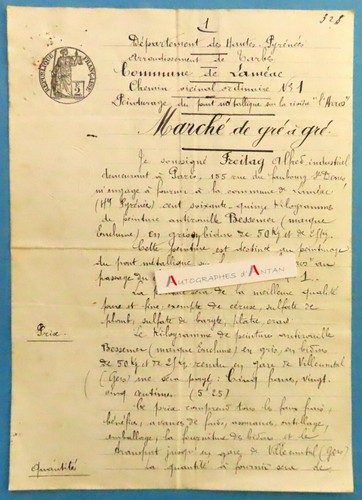 Lameac 1921 peinturage - lameac,