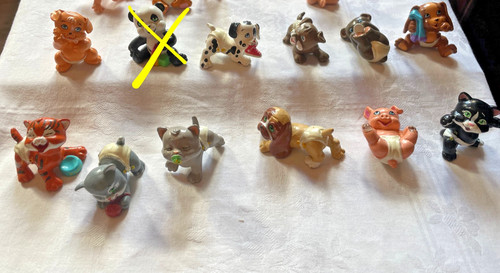 Lot figurines bébé - 11,