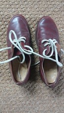 Ancienne Paire De Chaussures En Cuir