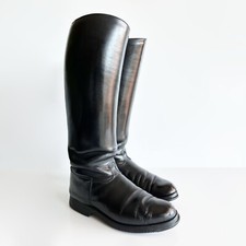 BOTTES CRS POLICE FRANÇAISE EU42 XL MOLLET US8,5 UK8 ROB BLUF FETISH MISTER B ROB