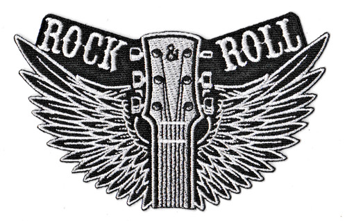 Ecusson patche guitare - , rock