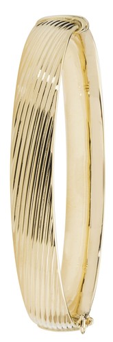 Jonc charnière femme or - jonc,