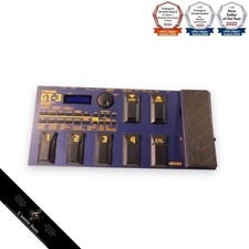 Pédale de processeur d'effets guitare BOSS GT-3 fonctionnement...