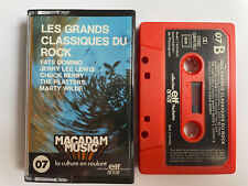 Les Grands Classiques Du Rock macadam music 07 cassette audio tape 69