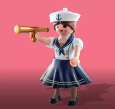 FIGURINE PLAYMOBIL SERIE 22 70735 LA NAVIGATRICE NEUF SACHET SCELLÉ