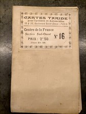 Carte Taride Routiere N°16Sur Toile Sud Ouest