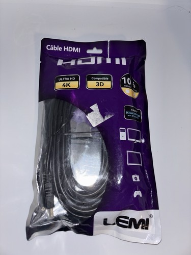 Lemi câble hdmi - hdmi, 6
