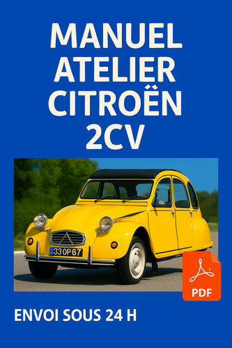 Manuel atelier citroen 2cv - manuel,