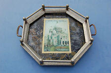  PLATEAU PETIT DEJEUNER SERVI AU LIT , ANCIEN - Basilique Paris 1979 Vintage