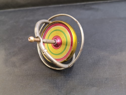 Toupie gyroscope jouet ancien - jouet,