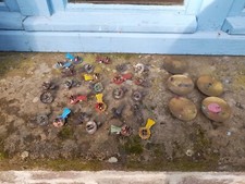 Lot anciens porte bougies - porte,