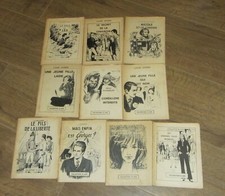 lot 10 romans populaire collection " 15 ans "