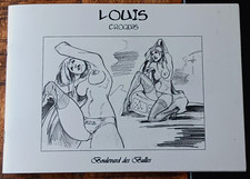 Stéphane Louis- Carnet de croquis, érotique - 250 exemplaires - Signé, numéroté