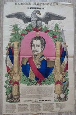 Affiche originale image d'Épinal Gloire Nationale Damrémont (Georgin)