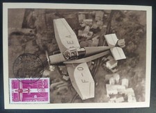 Carte Maximum avion de