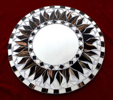MIROIR SOLEIL en mosaïque
