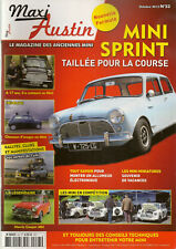 MAXI AUSTIN 23 2012 MORRIS COOPER MKI MINI COOPER CARBU MKV MINI SPRINT SPECIAL