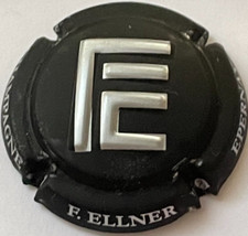 Capsule de Champagne ELLNER Franck (4. noir mat et argent)