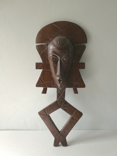 Grande sculpture bois - grande, en