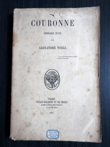 Couronne histoire juive - couronne,