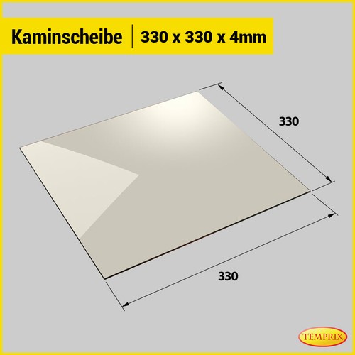 Vitre cheminée verre - de,