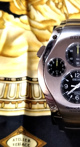 Montre seiko sportura kinetic - seiko,