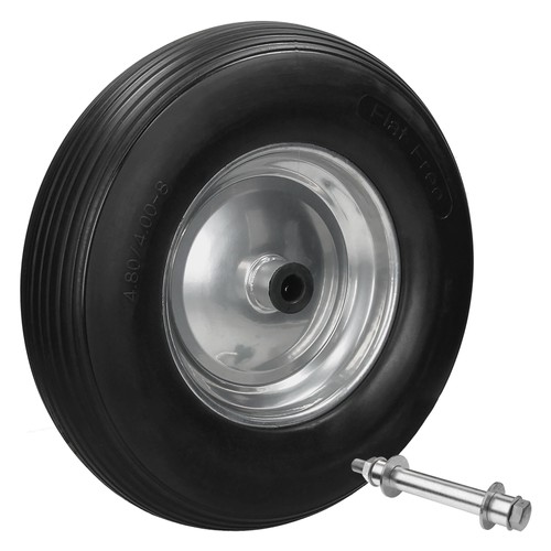 Roue brouette caoutchouc - 15",