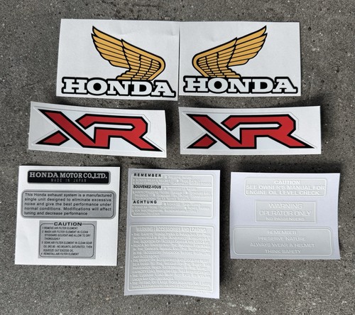 Honda 1982 xr80 full - honda, set
