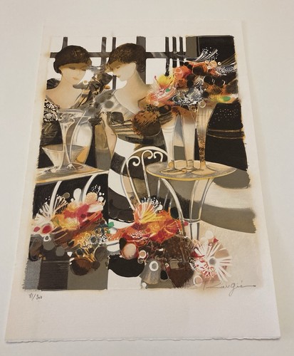 Lithographie numérotée - , et